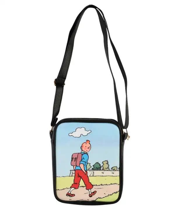 کیف دوشی مشکی وندی Vandy مدل تن تن کد 1035m24