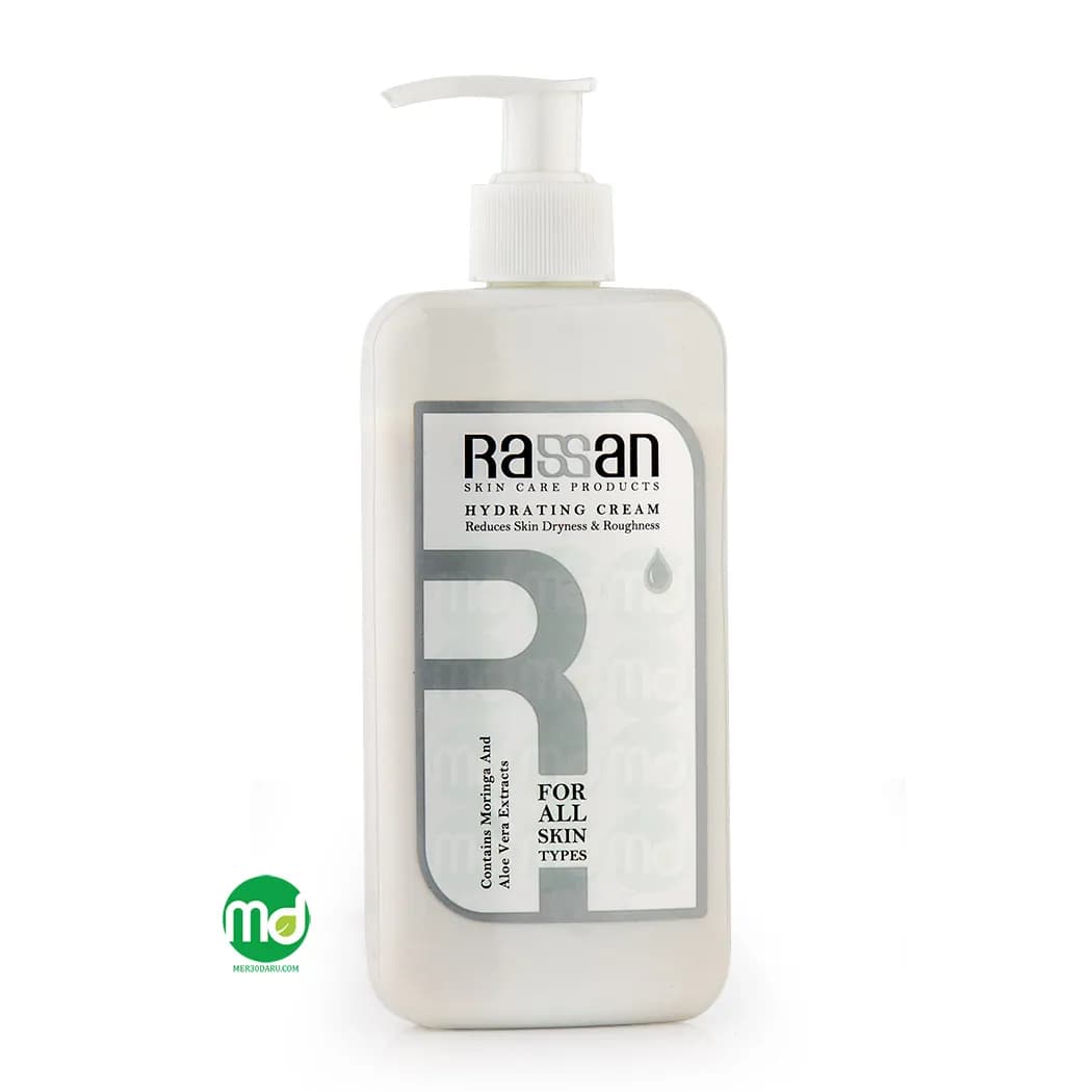 کرم آبرسان پمپی انواع پوست راسن با روغن کانولا 200ml