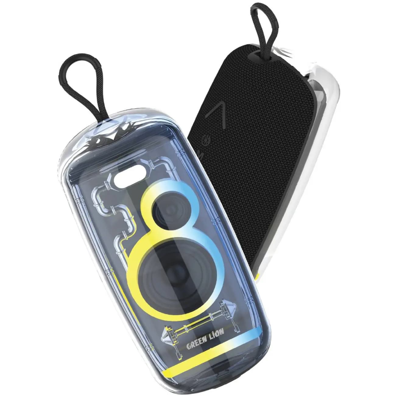 اسپیکر بلوتوثی قابل حمل گرین لاین Green Lion Palma Pro Wireless Speaker GL-SPK16A GNPLPWSPKRBK