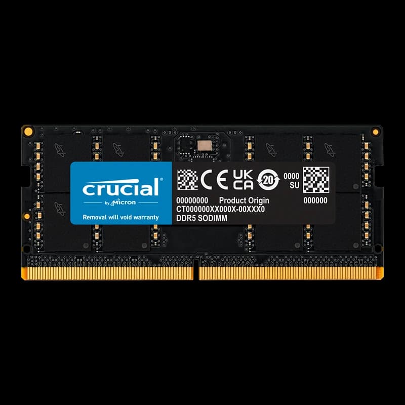 رم کروشیال لپ‌تاپی DDR5 16GB 5600MHz CL46