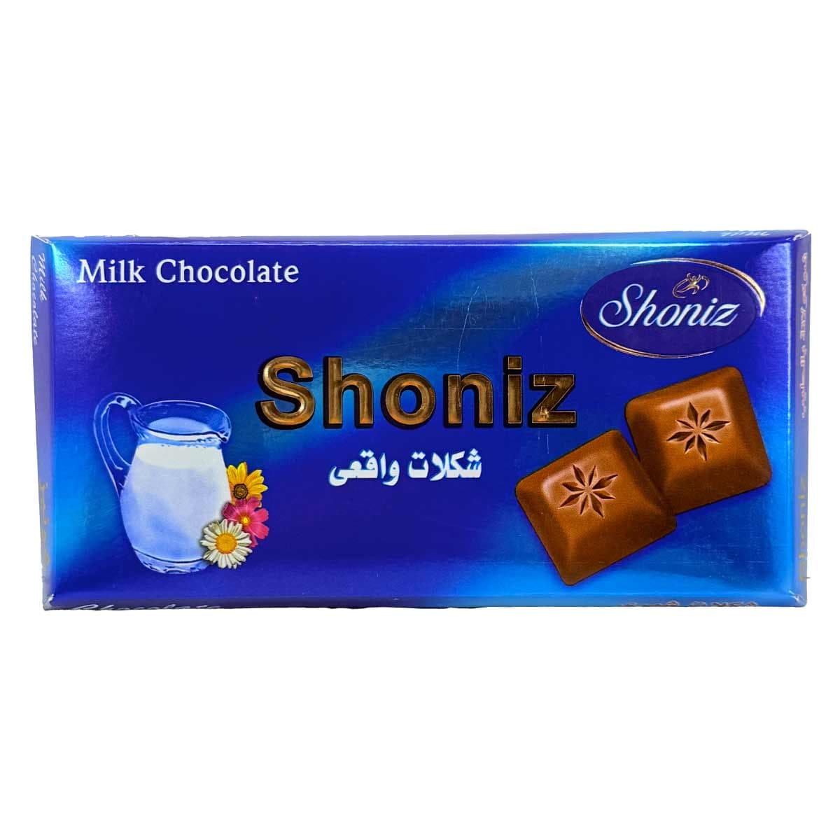 شکلات تخته ای شیری شونیز 100 گرم