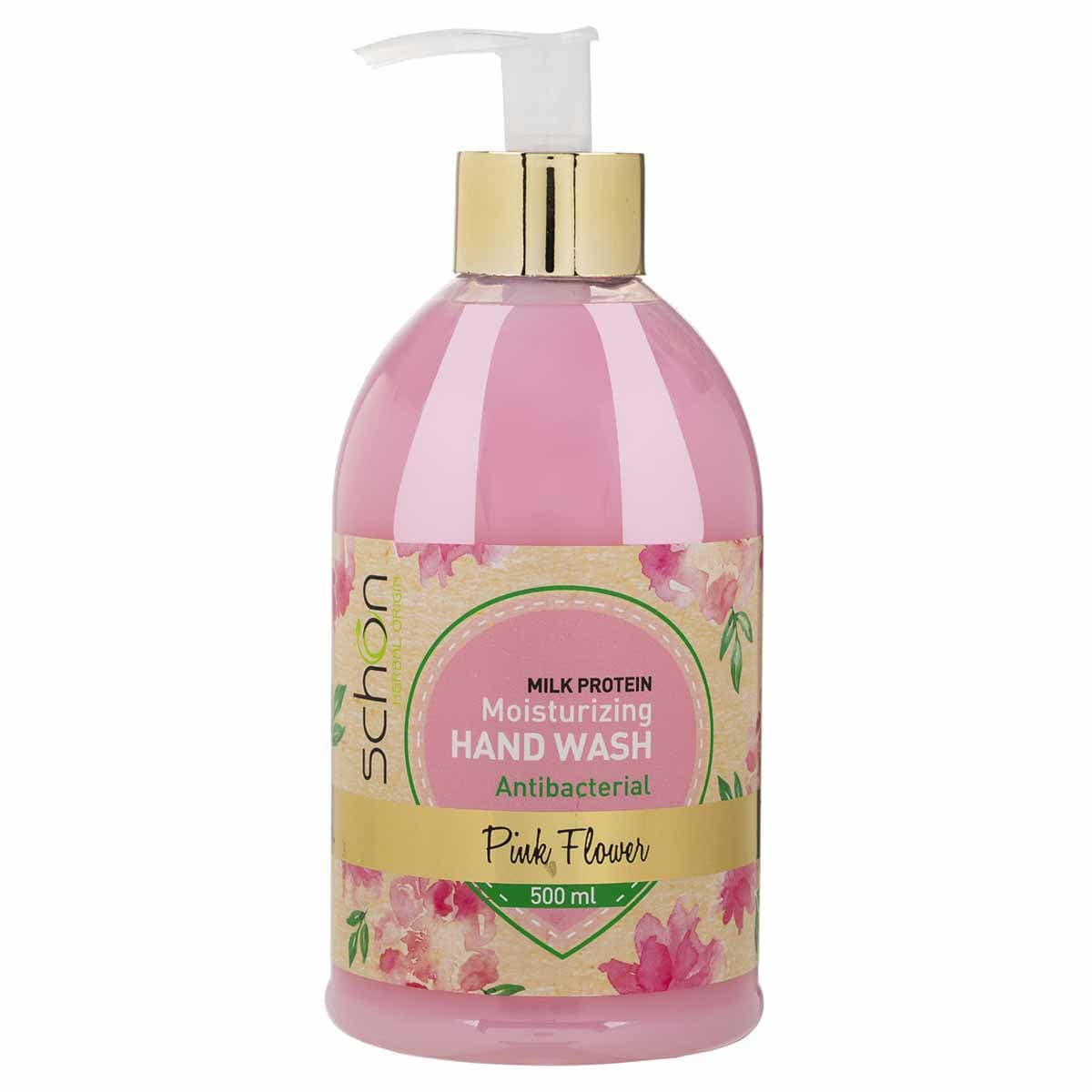 مایع دستشویی کرمی پینک فلاور شون 500 میلی لیتر