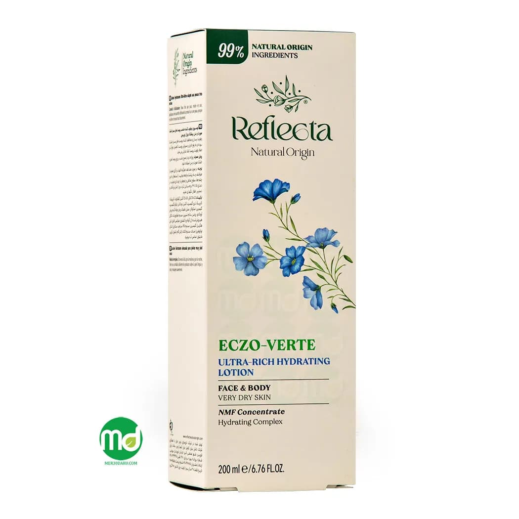 لوسیون مرطوب کننده پوست خشک صورت و بدن رفلکتا