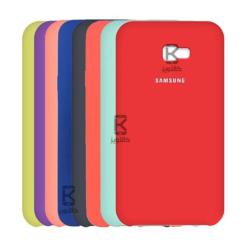 قاب سیلیکونی گوشی سامسونگ A7 2017 مدل محافظ لنز دار