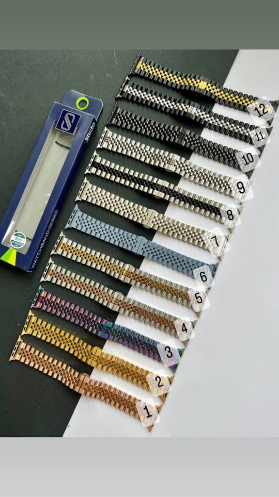 بند اپل واچ رولکس لانگینس