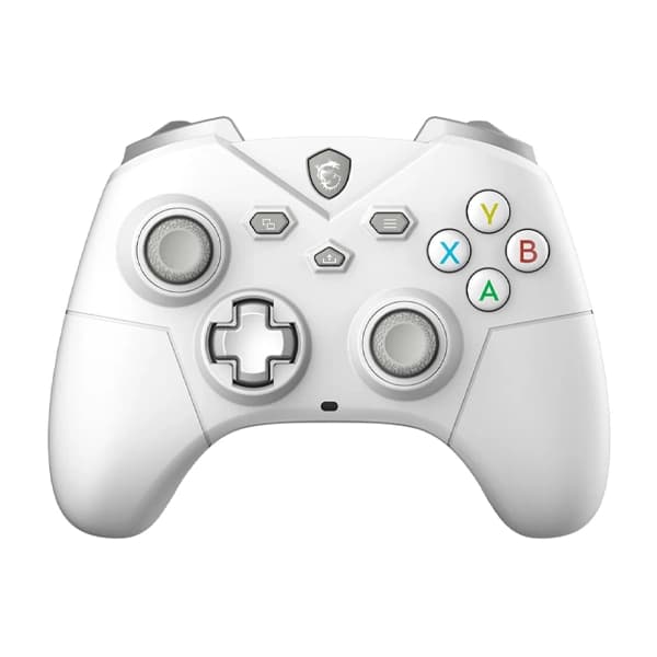 دسته مخصوص بازی ام اس آی مدل FORCE GC300 White