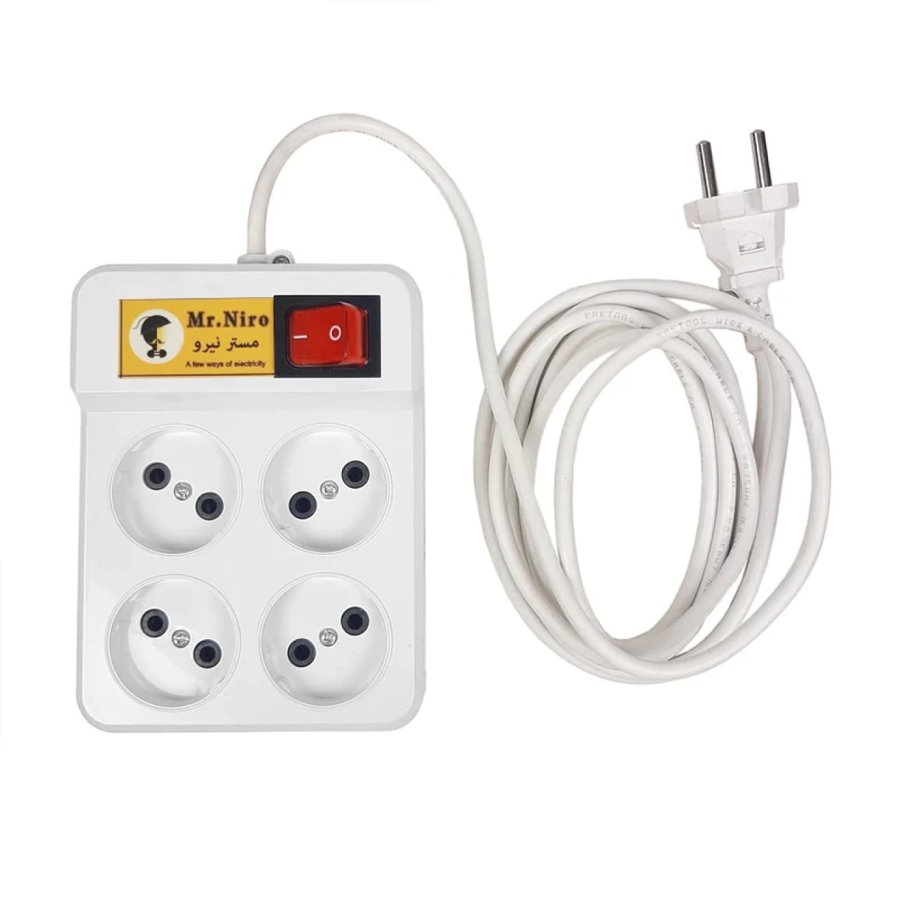 چندراهی برق مستر نیرو مدل چهارخانه