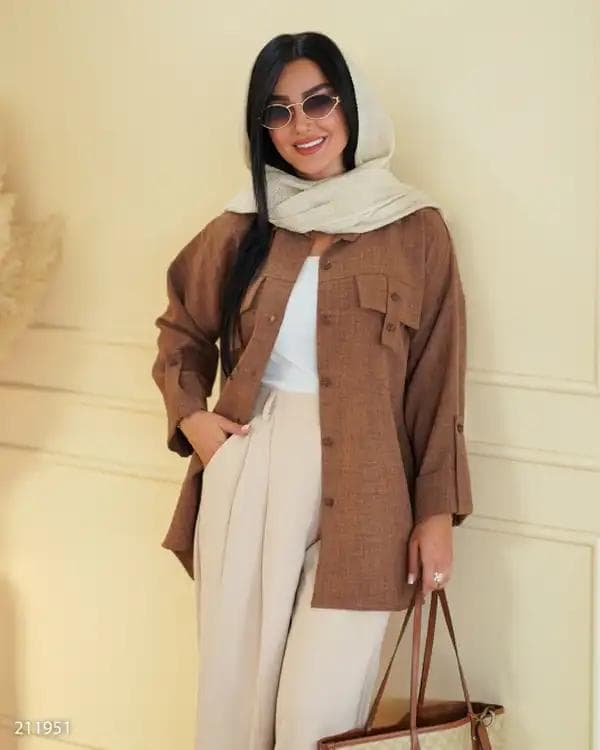 مانتو زنانه مدل دلجو السانا Elsana کد 2119