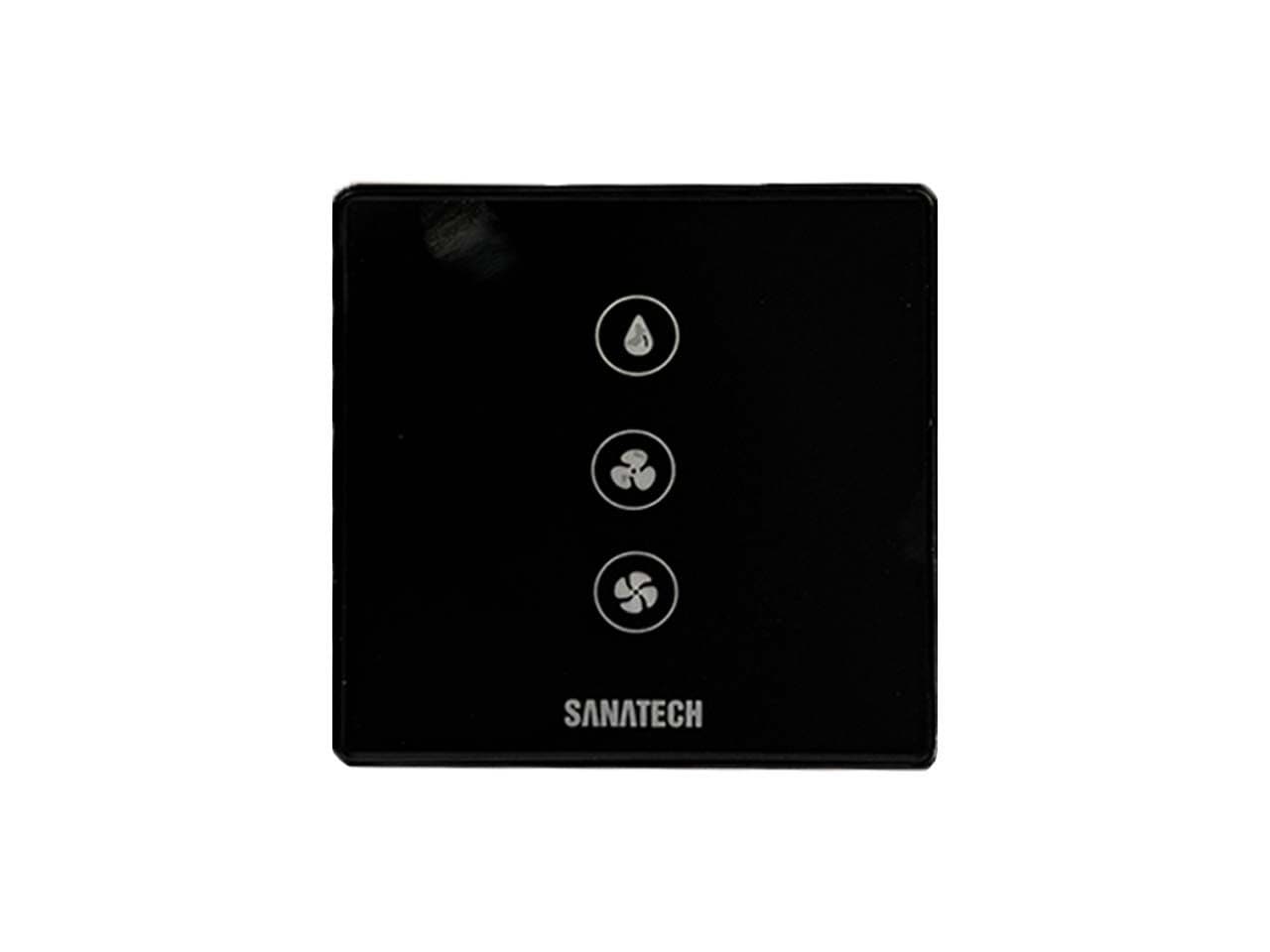 کلید کولر آبی لمسی با رویه شیشه ساناتک