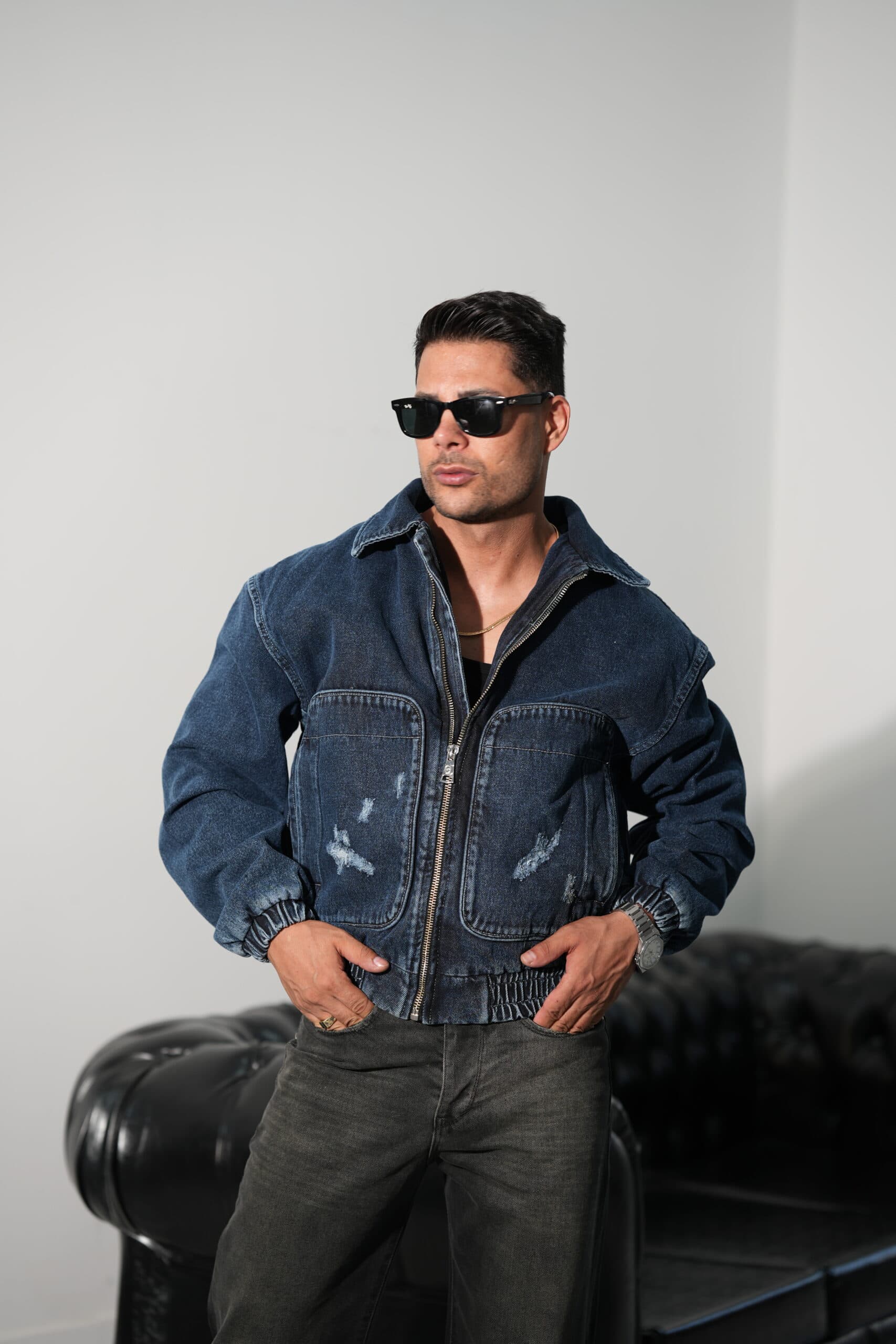 کاپشن جین باکسی