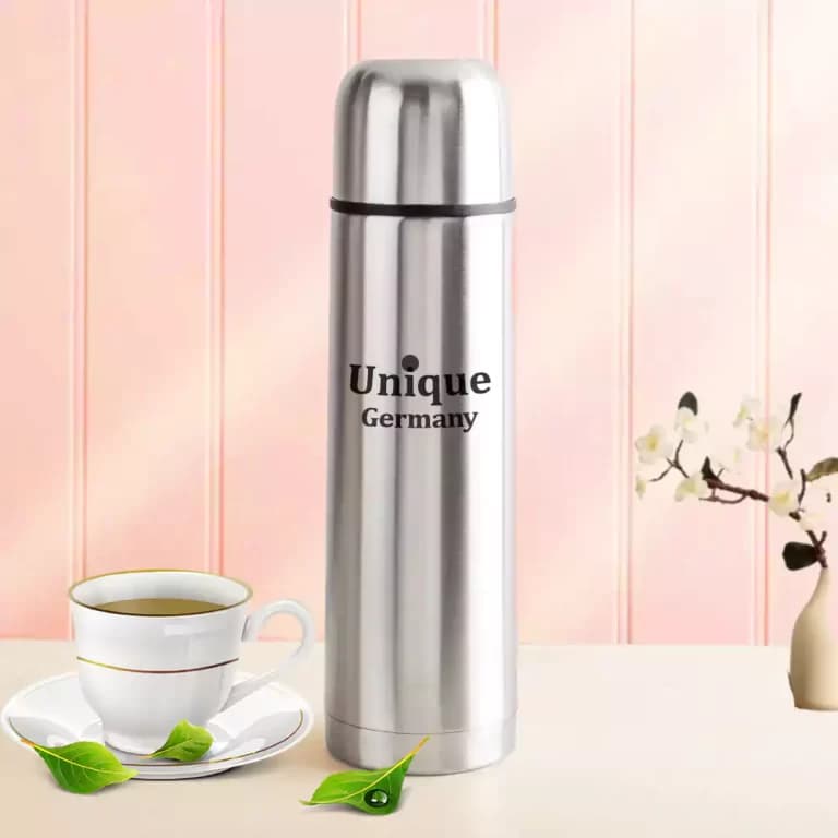 فلاسک یونیک استیل کاوردار- نیم لیتری