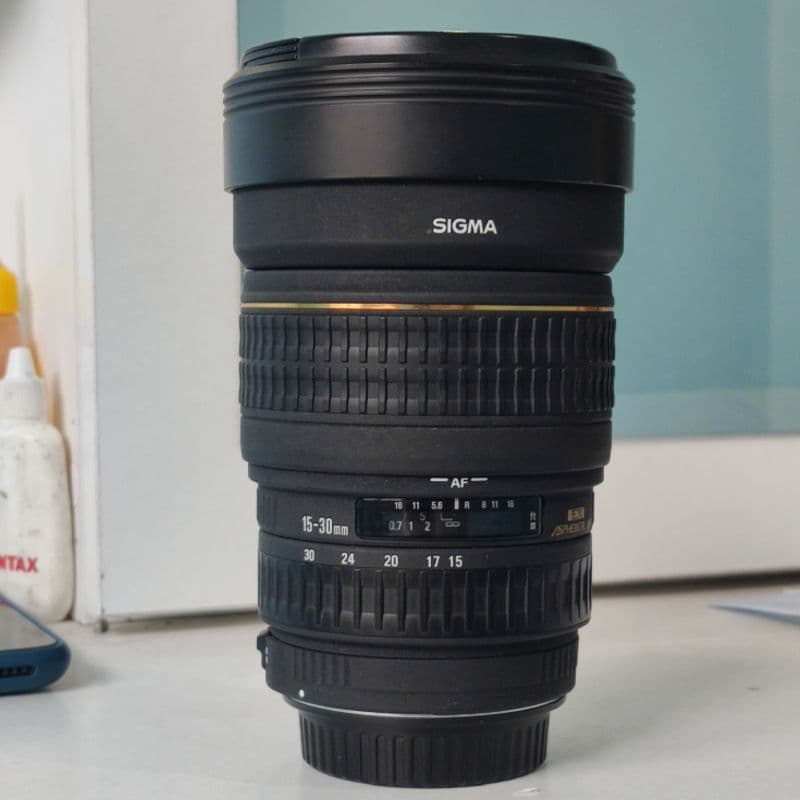 لنز دست دوم سیگما Sigma 15-30mm F3.5-4.5 EX DG ASPHERICAL Lens For Canon (جعبه ندارد)