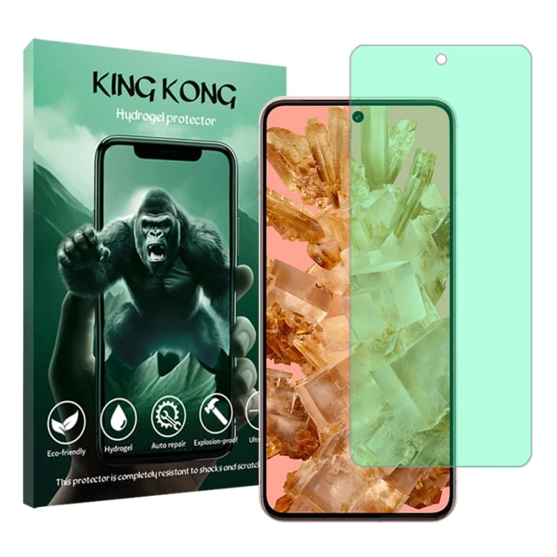 محافظ صفحه نمایش گرین لایت گوشی گوگل Pixel 8 کینگ کونگ مدل Tou‌gh