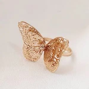 انگشتر زنانه مدل پروانه - accessory_vay - Angoshtar 026