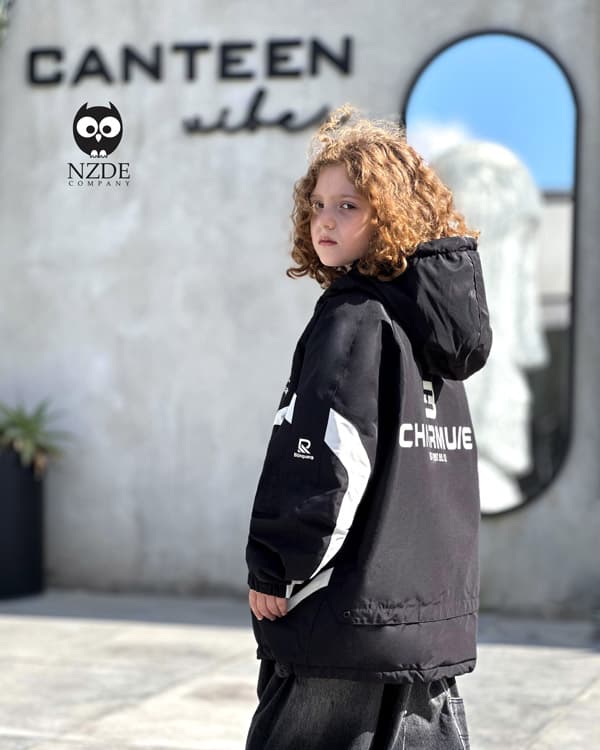 کاپشن دوپوش کودکانه CHARMU