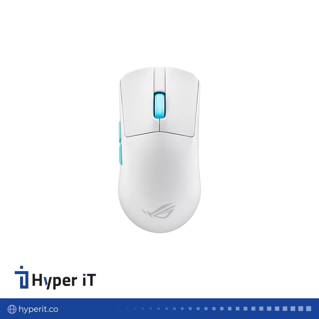ماوس بی سیم ایسوس مدل ROG Harpe Ace Aim Lab Edition سفید