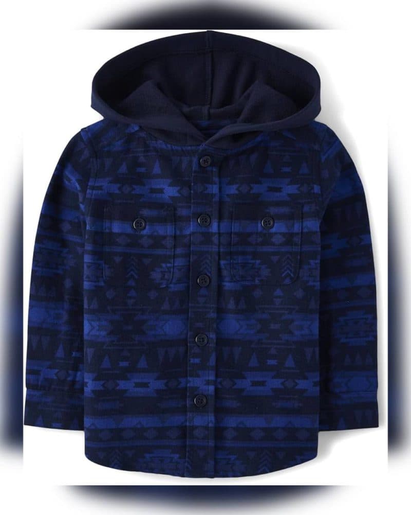 پیراهن پسرانه کلاهدار place