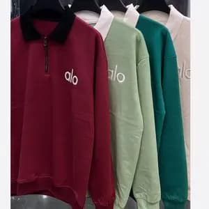 دورس alo یقه دار نیم زیپ