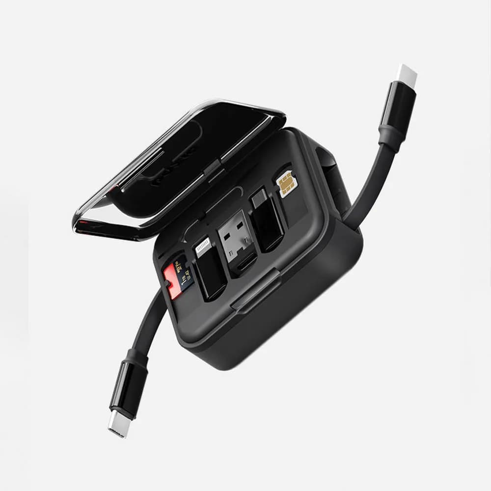 کابل شارژ جمع‌شونده برند بازیک مدل Loop