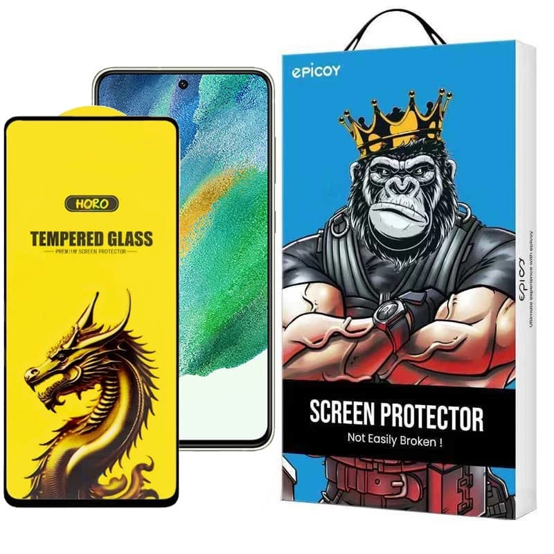 گلس گوشی سامسونگ Galaxy S21 FE 5G اپیکوی مدل Golden Dragon