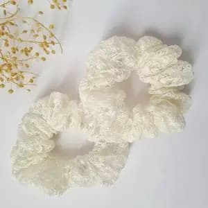 کش موی اسکرانچی دخترانه گیپور