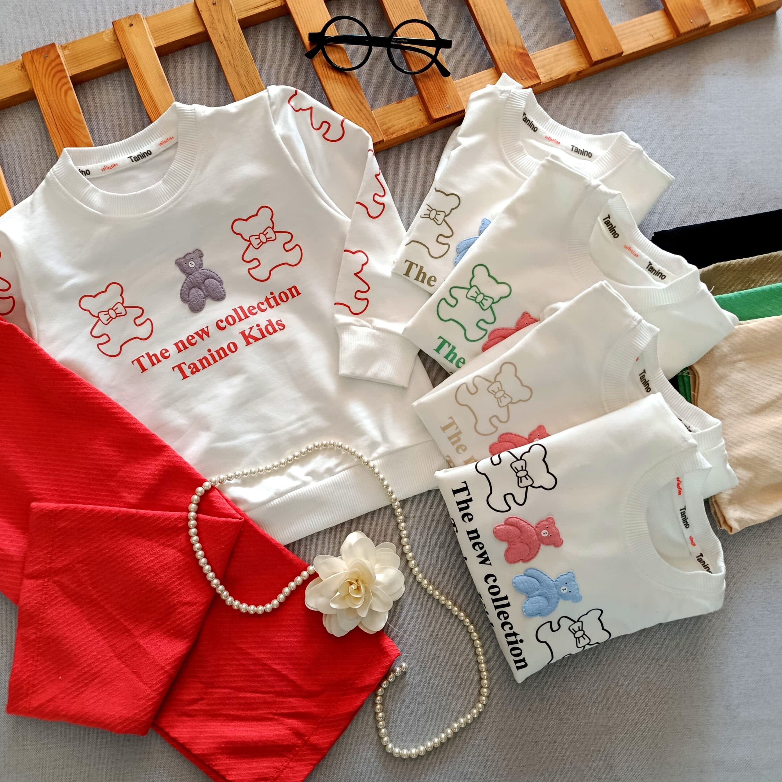 بلوز شلوار خرس برجسته