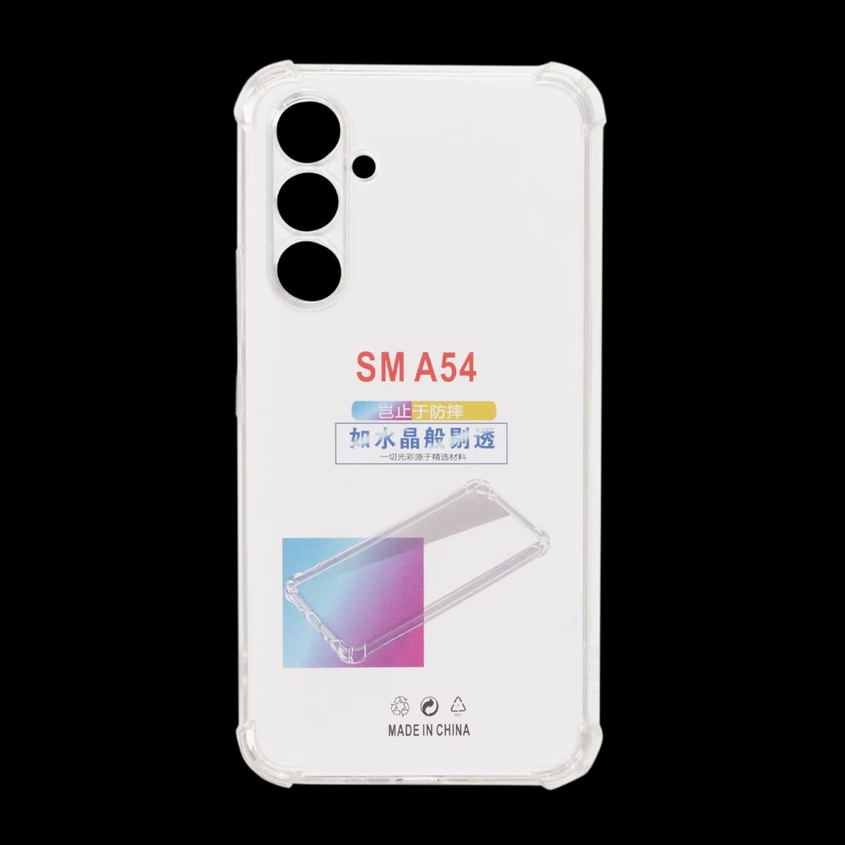 کاور گوشی سامسونگ Galaxy A54 مدل ژله ای محافظ لنزدار