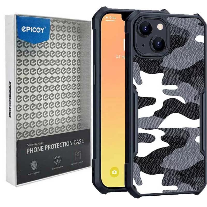 کاور گوشی اپل iPhone 13-14 اپیکوی مدل Xundd Camouflage