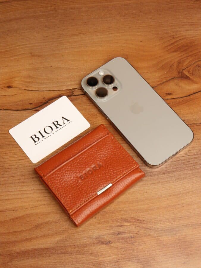 کیف کارت مردانه چرم طبیعی فلوتر بیورا مدل GK032