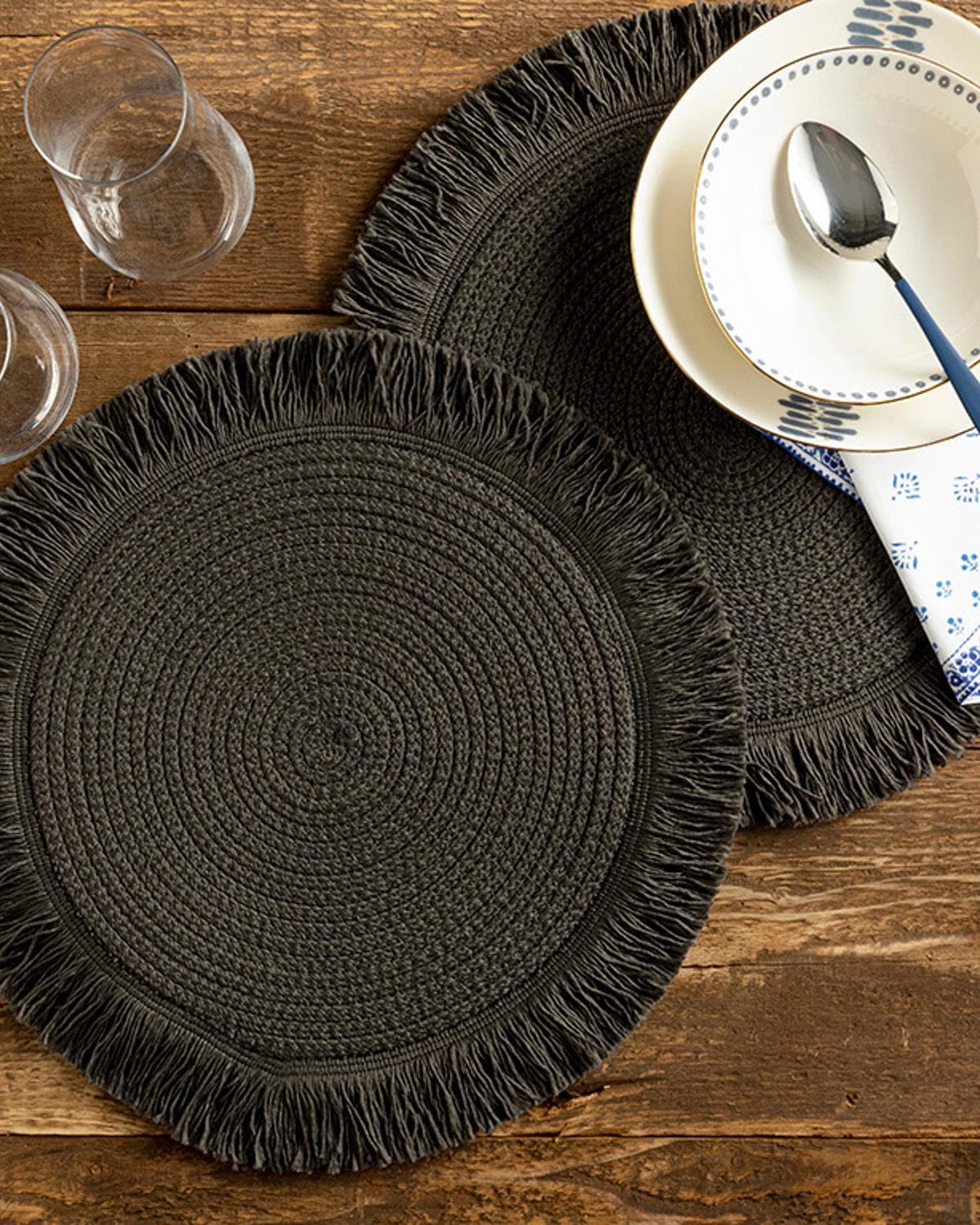 ست ۲ عددی زیر بشقابی انگلیش هوم طرح Lilies