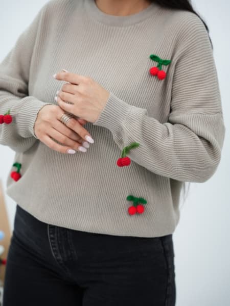 بافت گیلاس دار تارت کد6549