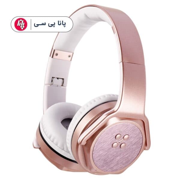 هدفون اسپیکر بی‌سیم کینگ استار مدل KINGSTAR KBH105S – رنگ رزگلد