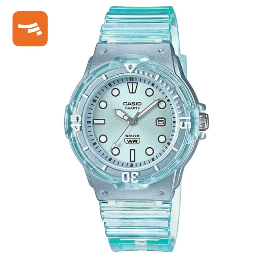 ساعت مچی عقربه ای دخترانه کاسیو مدل LRW-200HS-2EVDF