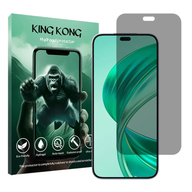 محافظ صفحه نمایش حریم شخصی گوشی آنر X8b کینگ کونگ مدل T‌ough