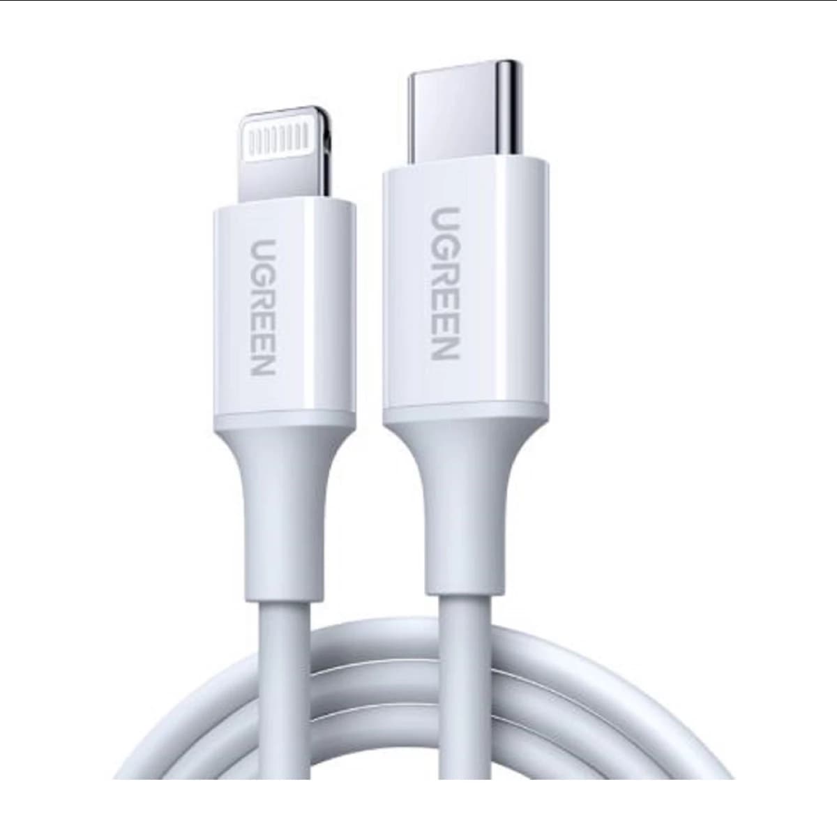 کابل لایتنینگ به تایپ سی یوگرین مدل 60749 US171 طول 2 متر