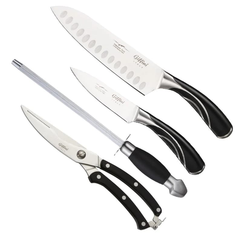 ست چاقوی اشپزخانه 4 پارچه جی فی نی کد G-01 PLUS