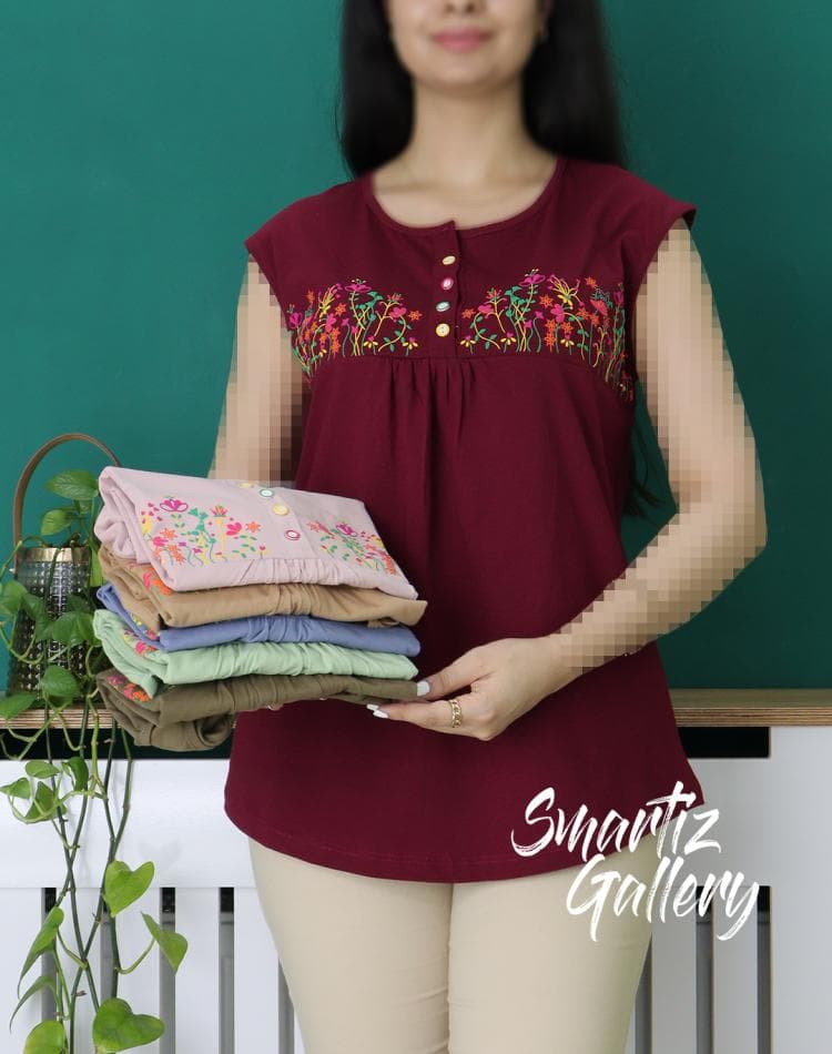 تاپ جلو دکمه شکوفه