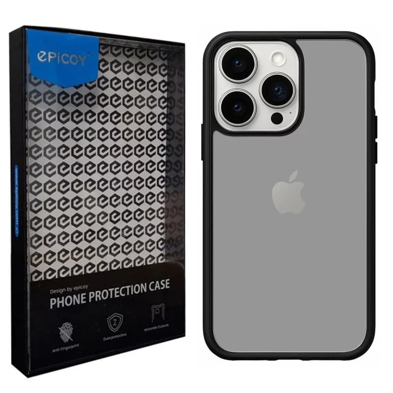 کاور گوشی اپل iPhone 15 Pro Max اپیکوی مدل Tpu Frame Matte