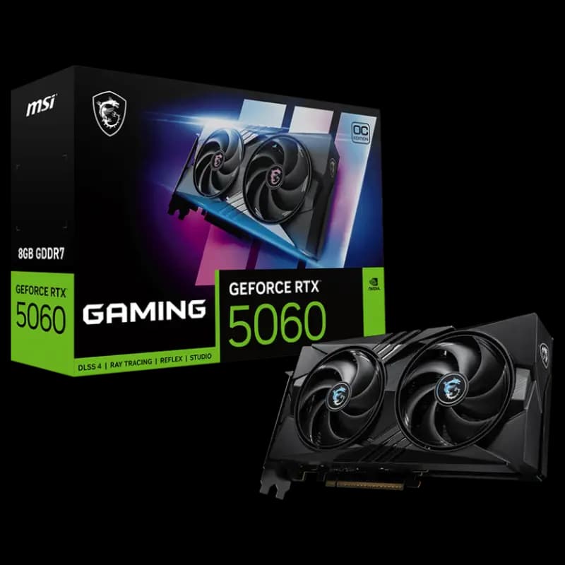 کارت گرافیک ام اس آی مدل MSI RTX 5060 8G GAMING OC