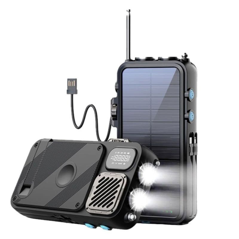 پاوربانک خورشیدی چندکاره پاورولوژی Powerology PPBCHA49 Solar Power Bank