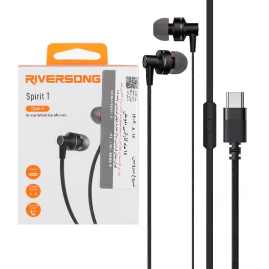 هندزفری باسیم ریورسانگ با پورت USB-C مدل Spirit T EA276