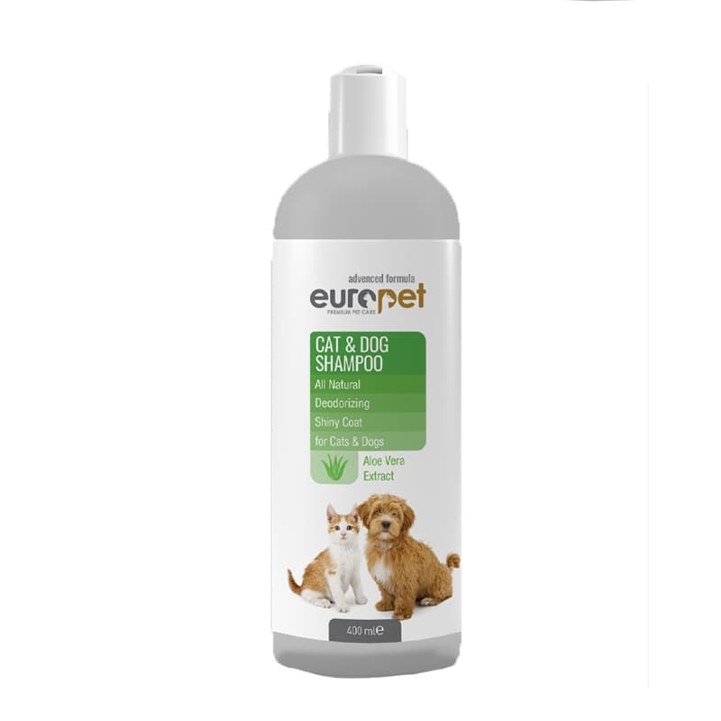 شامپو روزانه سگ و گربه یوروپت Europet Dog And Cat Shampoo حجم 400 میلی‌لیتر