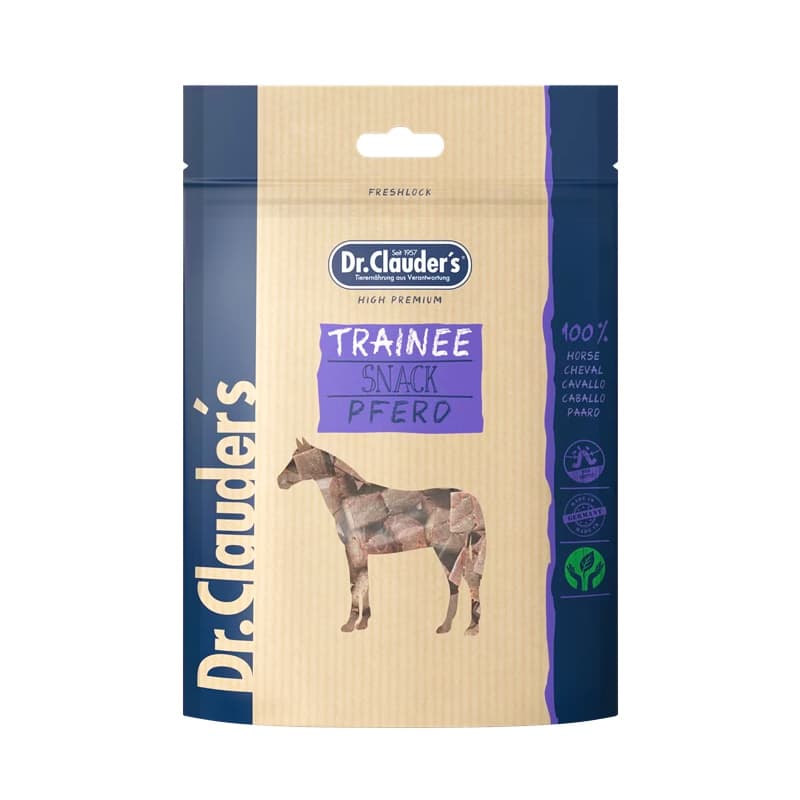 تشویقی سگ بالغ دکتر کلادرز با گوشت اسب وزن 80 گرم