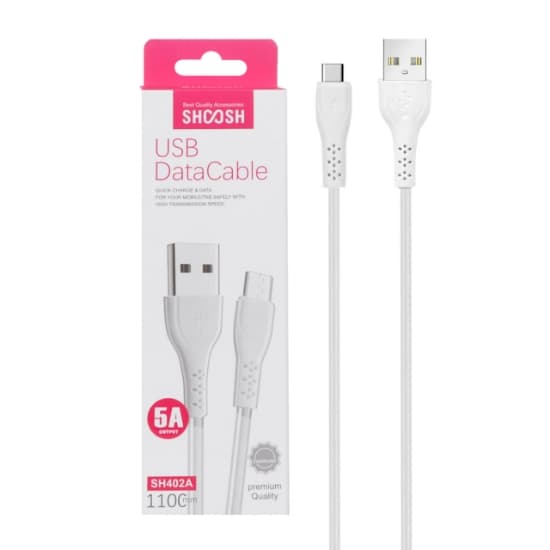 کابل تبدیل فست شارژ اندروید شوش مدل SH402A به طول 1.1 متر