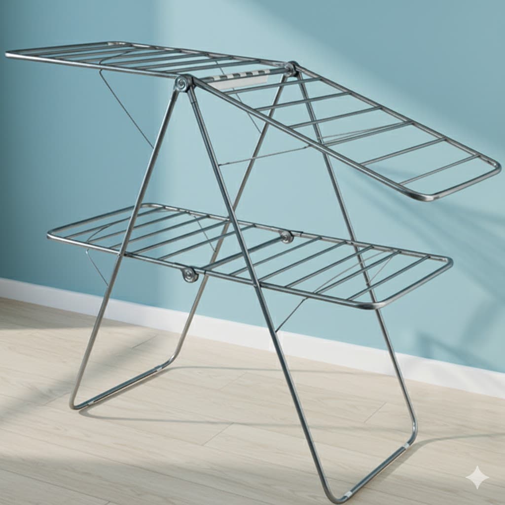 بندرخت استیل چهار بال پرنس هوم مدل ماتیلدا