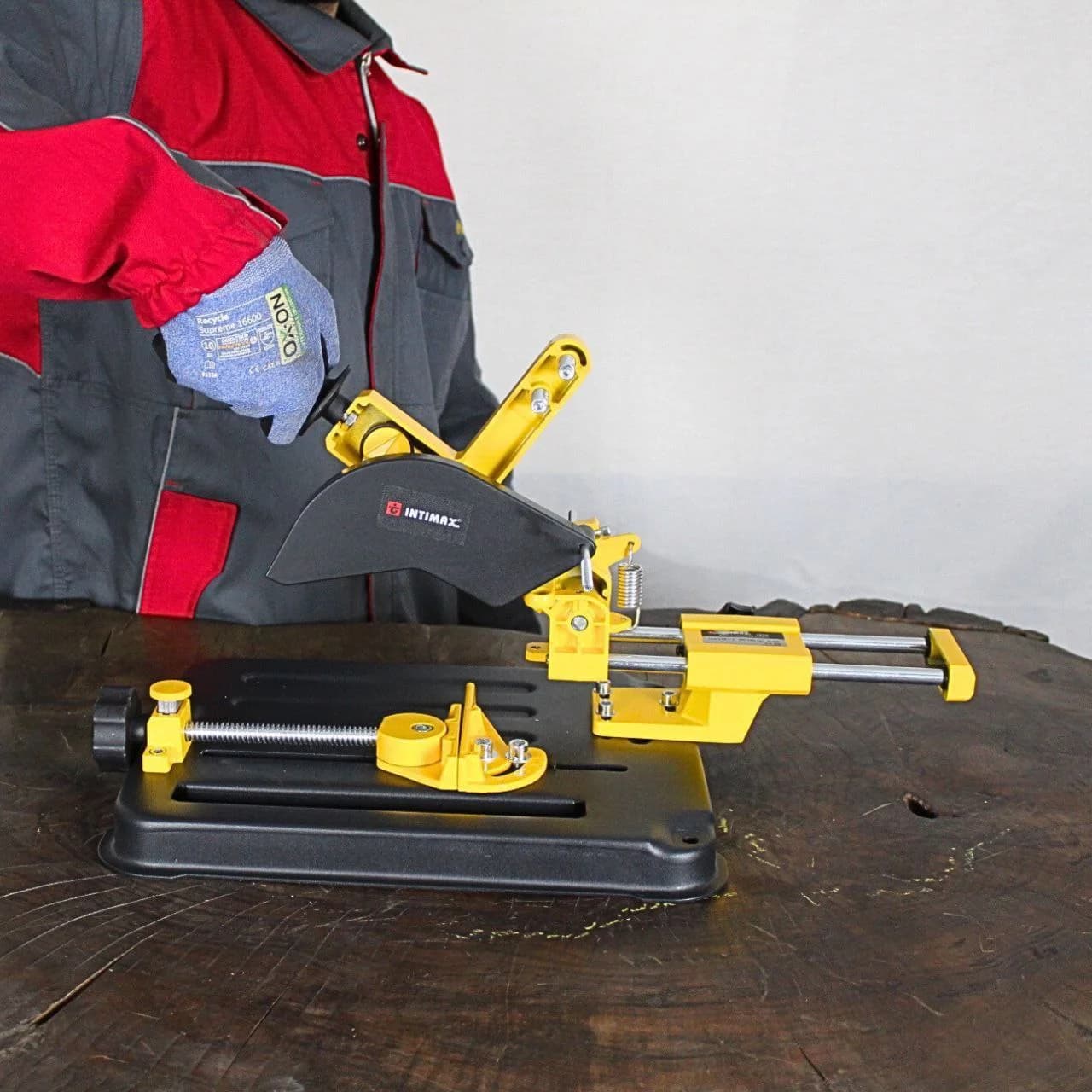 تبدیل مینی فرز به اره پروفیل بر و فارسی بر کشویی اینتیمکس مدل 1030