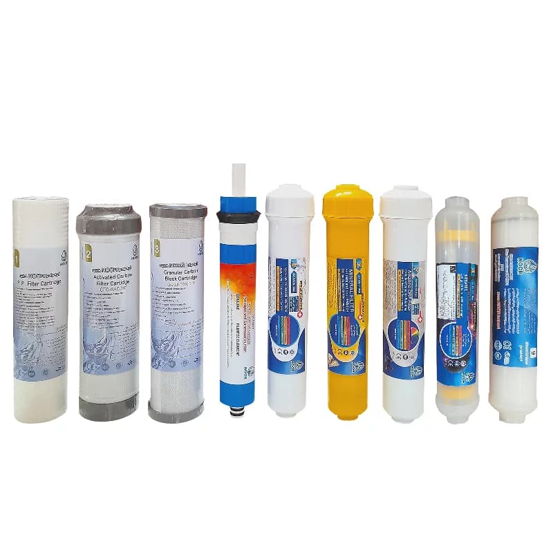 فیلتر دستگاه تصفیه آب نور مدل M900 بسته 9 عددی