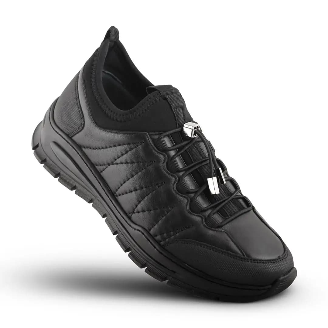 کفش روزمره مردانه چرم یلسان مدل هوداد کد 571-GN