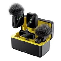 میکروفون یقه ای K50 دو کاربره - مناسب تایپ سی+آیفون+دوربین