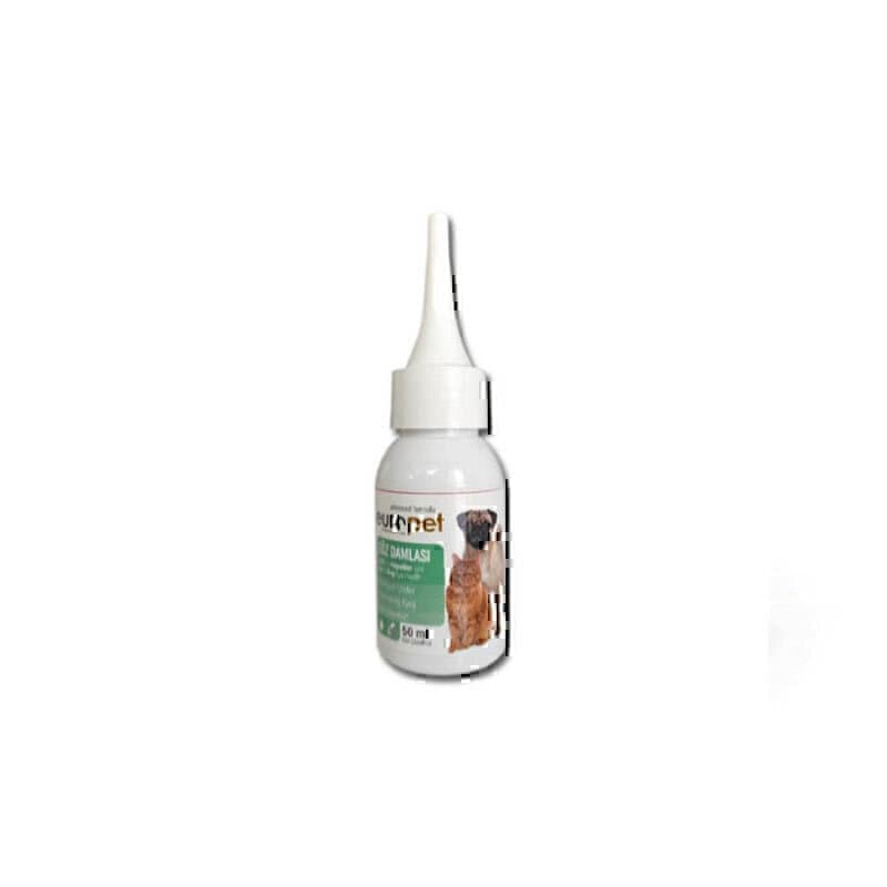 قطره خط چشم حیوانات یوروپت Europet Eye Drop حجم 50 میلی لیتر